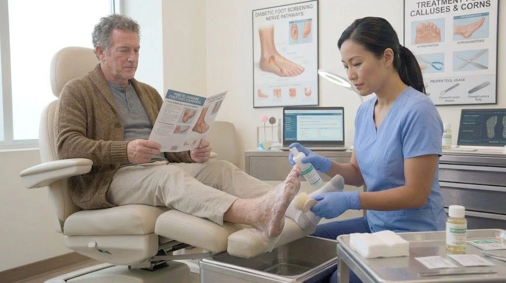 3. Clinical Foot Cleansing